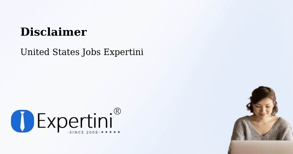 Disclaimer – Paxton - United States Jobs Expertini