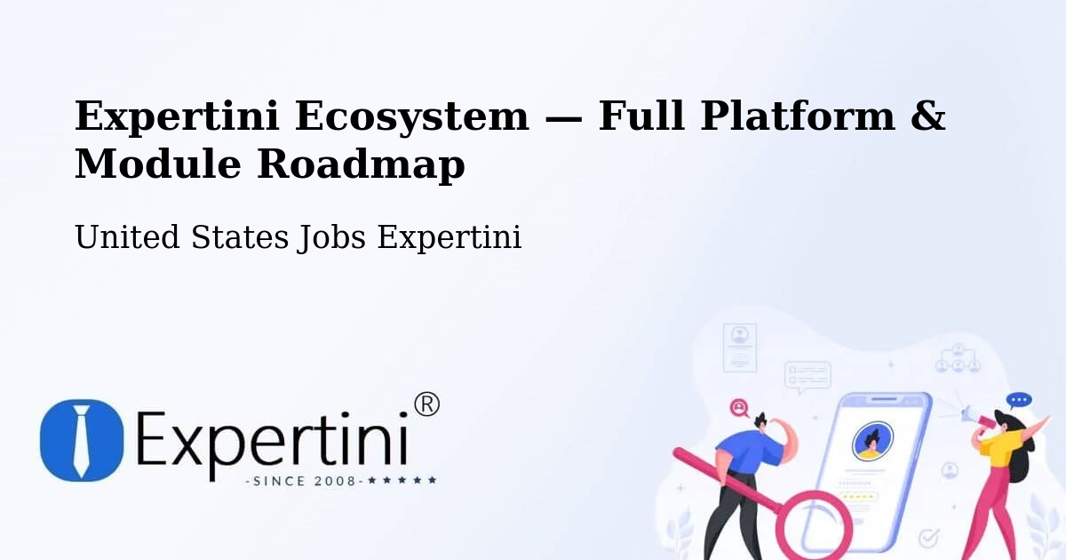 Expertini Ecosystem — Full Platform & Module Roadmap – Paxton